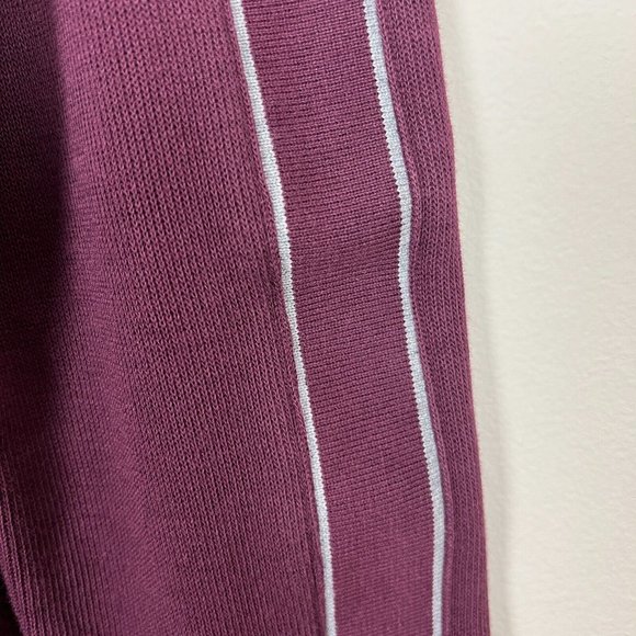 Hugo Boss Sweater Mens Medium Maroon‎ Regular Fit Pullover Mock Neck Long Sleeve - Picture 6 of 13